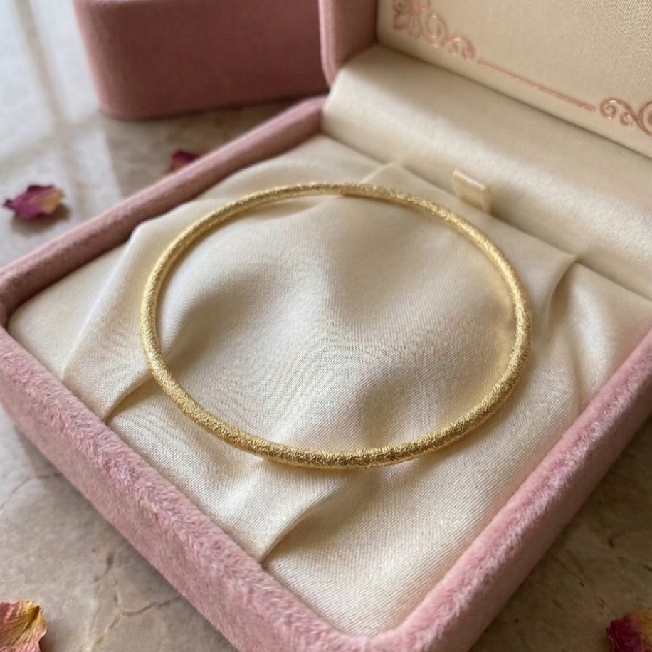 CM Simli Gold Bilezik
